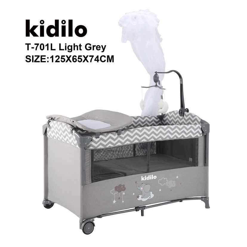 Kidilo Baby Bed T-701L | سرير أطفال كيديلو T-701L